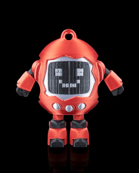 DigiTot – Custom Digital Companion Toy | Articulated Pixel-Inspired Figurine