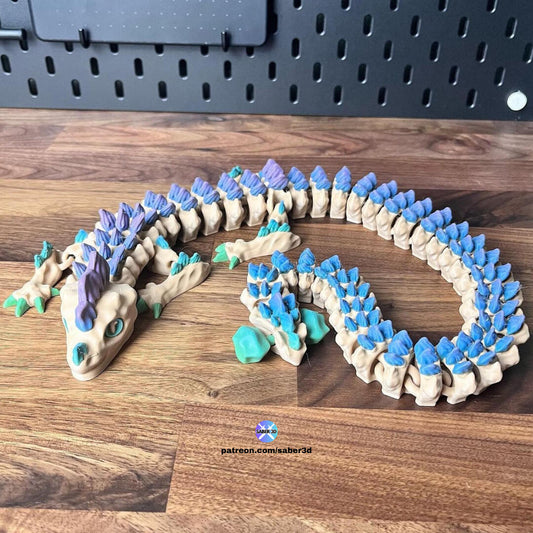 Dino Dragon – Articulated 3D Printed Dinosaur Dragon Toy | Fantasy Collectible Figurine
