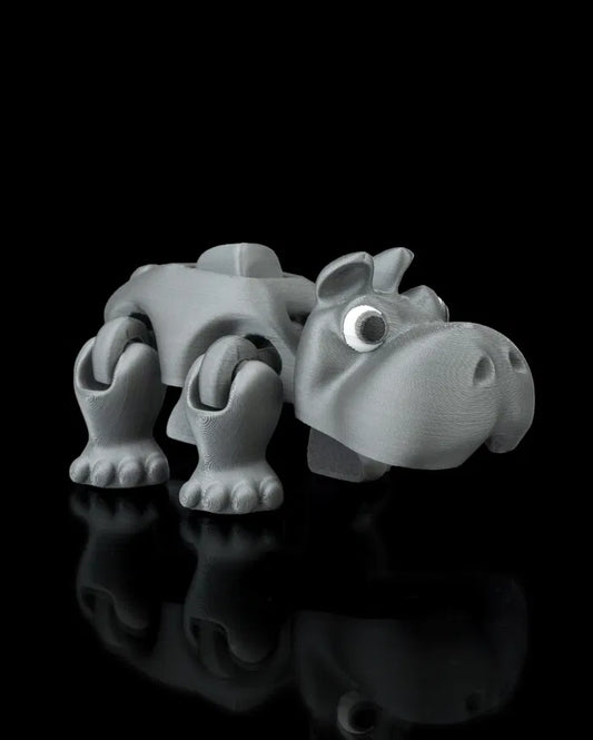 Hungry Hippo | Articulated Animal Figurine