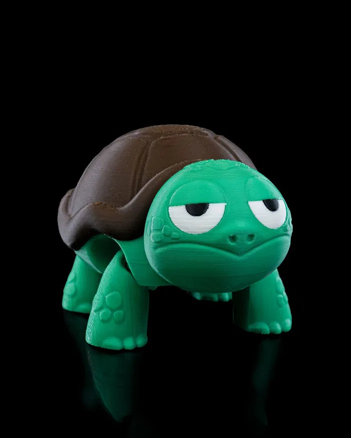 (Not) Surprised Turtle 3D Model STL File – Cute and Funny Turtle for 3D Printing