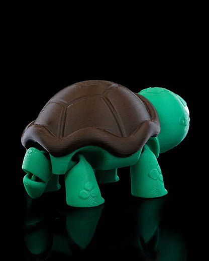 (Not) Surprised Turtle 3D Model STL File – Cute and Funny Turtle for 3D Printing