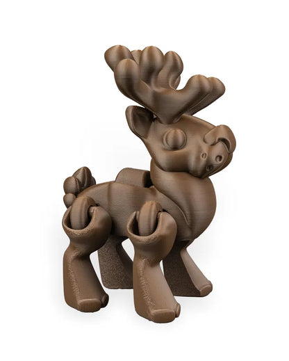 Press the Reindeer – Interactive 3D Printed Holiday Toy