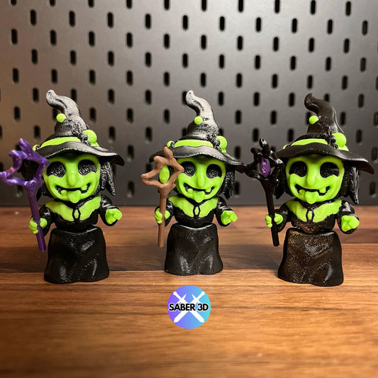 Mini Wicked Witch Figurine – Spooky Halloween Collectible