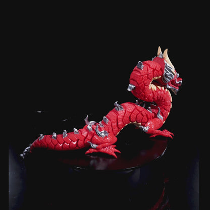 Articulated Chinese Dragon – Majestic Poseable Collectible Toy (18cm)