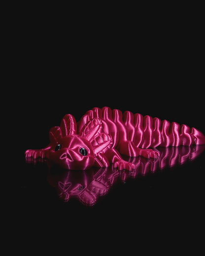 ArticuLotl – Articulated Axolotl 3D Model for Fun & Display