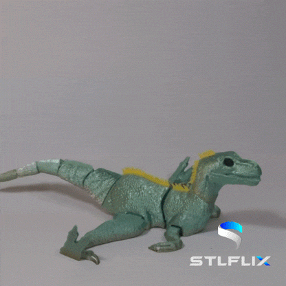 Articulated Velociraptor – Poseable Dinosaur Toy Figure
